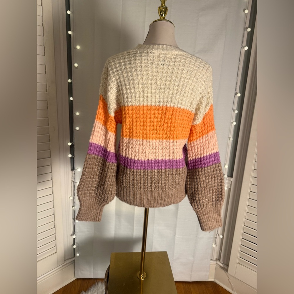 Universal Thread Oversized Colorblock Knit Sweate… - image 2